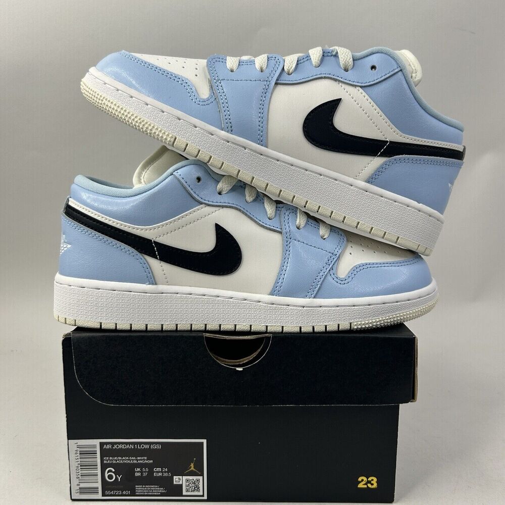 Nike Shoes Air Jordan 1 Low GS “Ice Blue” 2024